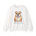 Bulldog sweatshirt coffee and bulldogs comfy pullover dog lover gift coffee