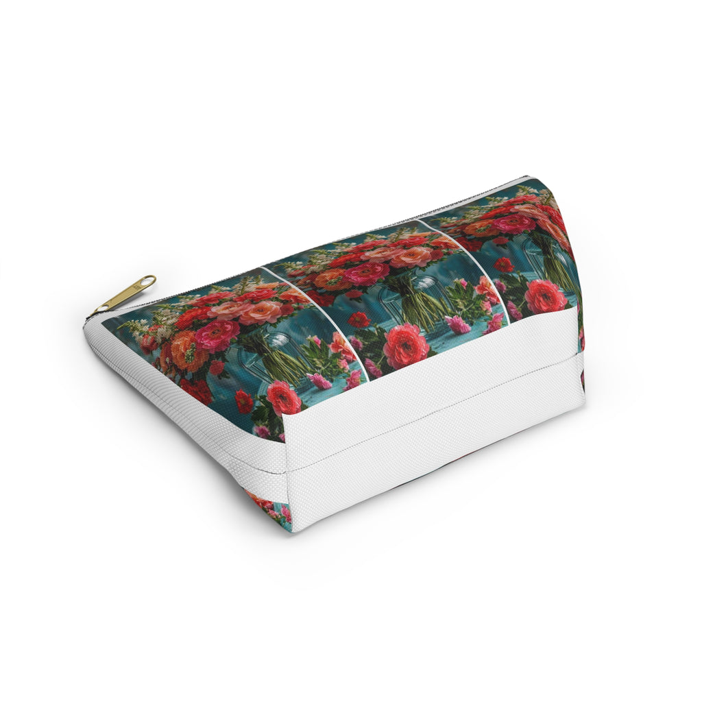 Floral Bouquet Toiletry Pouch Accessory Pouch makeup bag