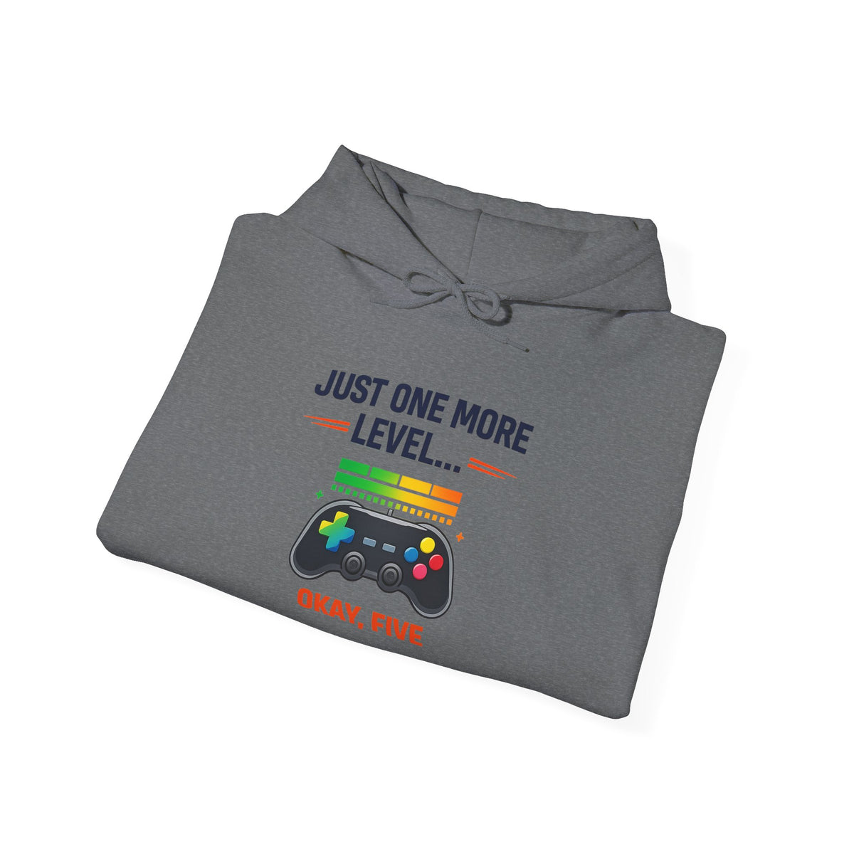 Gamer sweatshirt | remote control graphic | just one more level | Funny hoodie