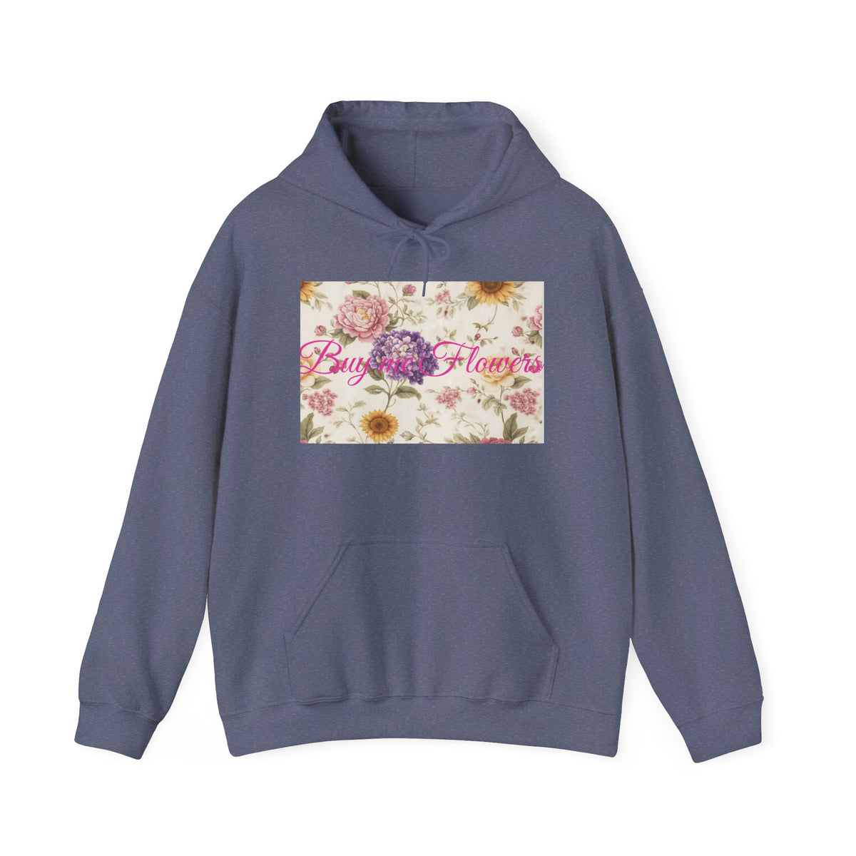 Buy me flowers hoodie | comfy sweatshirt | floral design Small-5xl