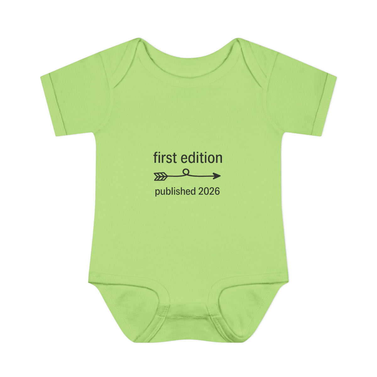 First Edition baby bodysuit 2026-baby announcement outfit-published 2026- gifts