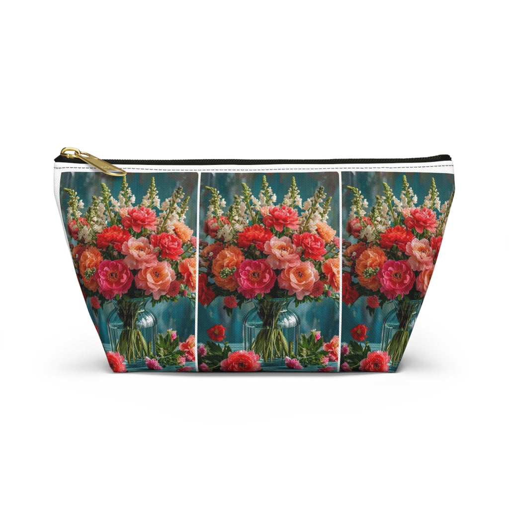 Floral Bouquet Toiletry Pouch Accessory Pouch makeup bag