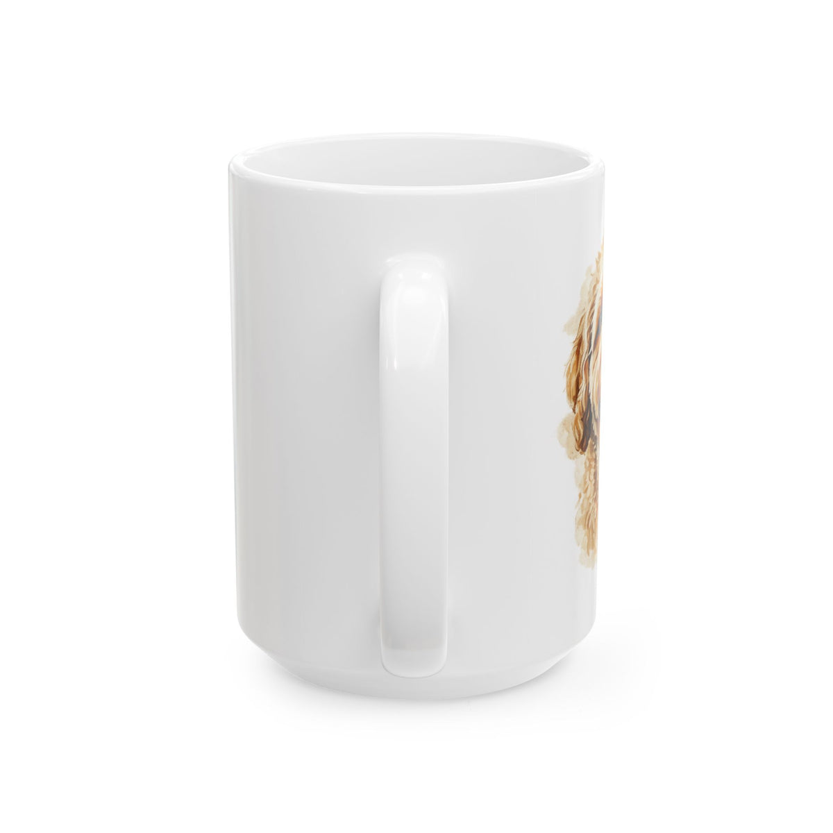 Goldendoodle coffee Mug | Life is golden with a doodle quote | 11oz 15oz