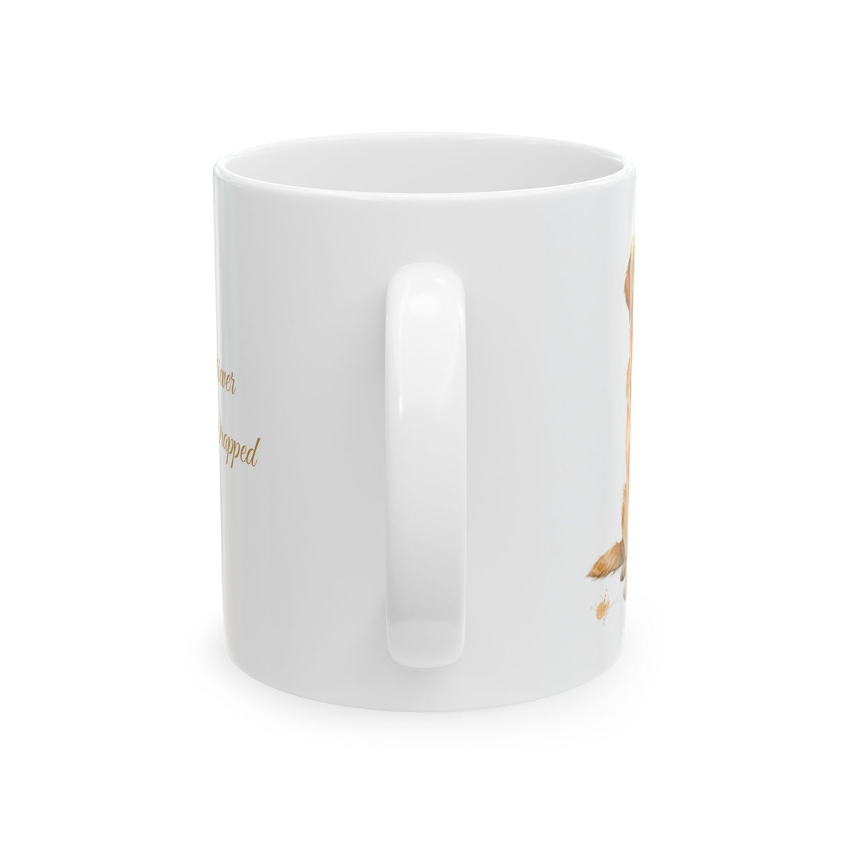 Golden Retriever coffee Mug Sunshine wrapped in fur quote dog lover gift