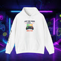 Gamer sweatshirt | remote control graphic | just one more level | Funny hoodie