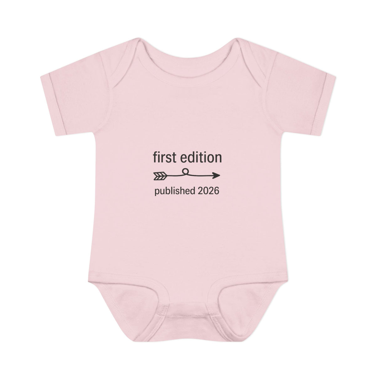 First Edition baby bodysuit 2026-baby announcement outfit-published 2026- gifts