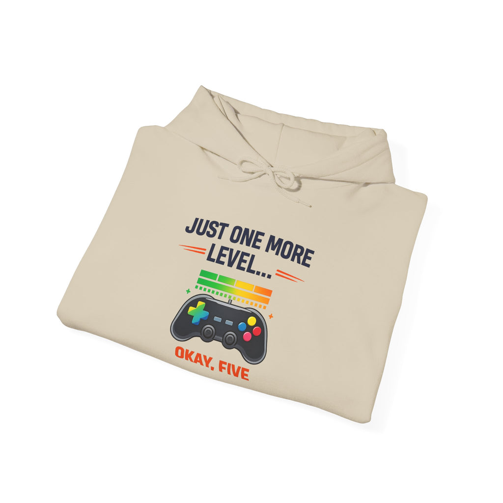Gamer sweatshirt | remote control graphic | just one more level | Funny hoodie