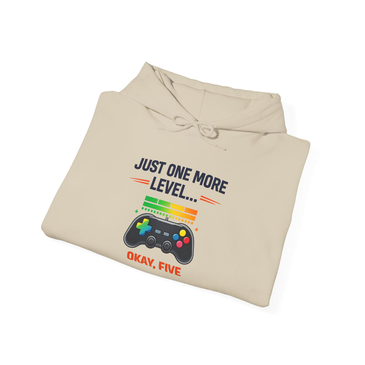 Gamer sweatshirt | remote control graphic | just one more level | Funny hoodie