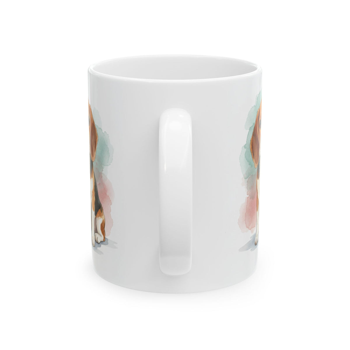 Beagle coffee mug watercolor life is better with a beagle quote 11oz 15oz