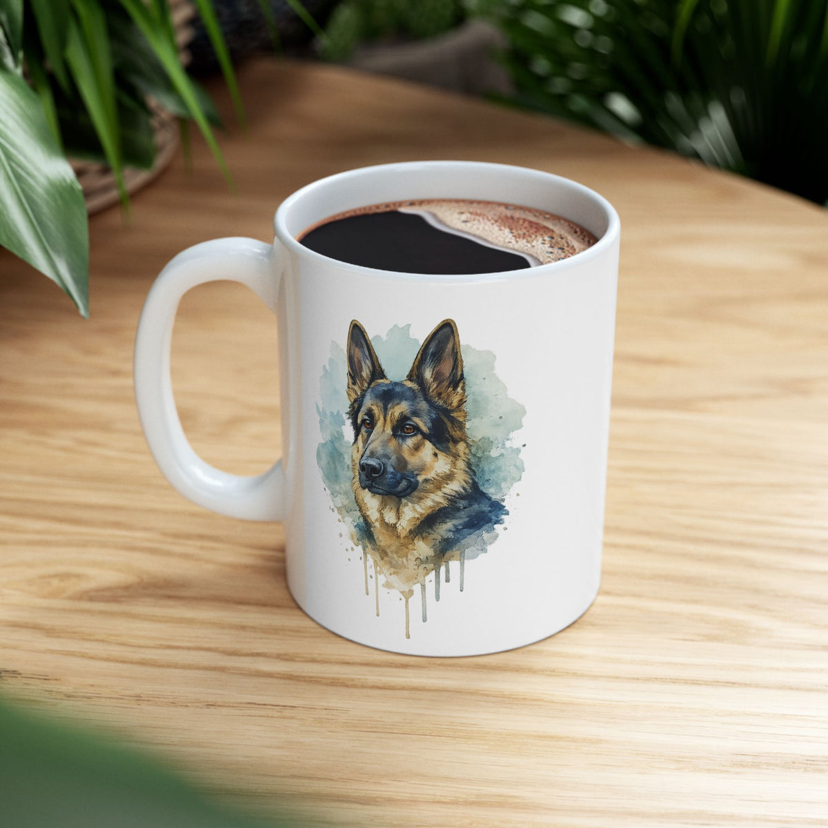 German Shepherds quoted Ceramic Mug, (11oz, 15oz) | Dog lover gift