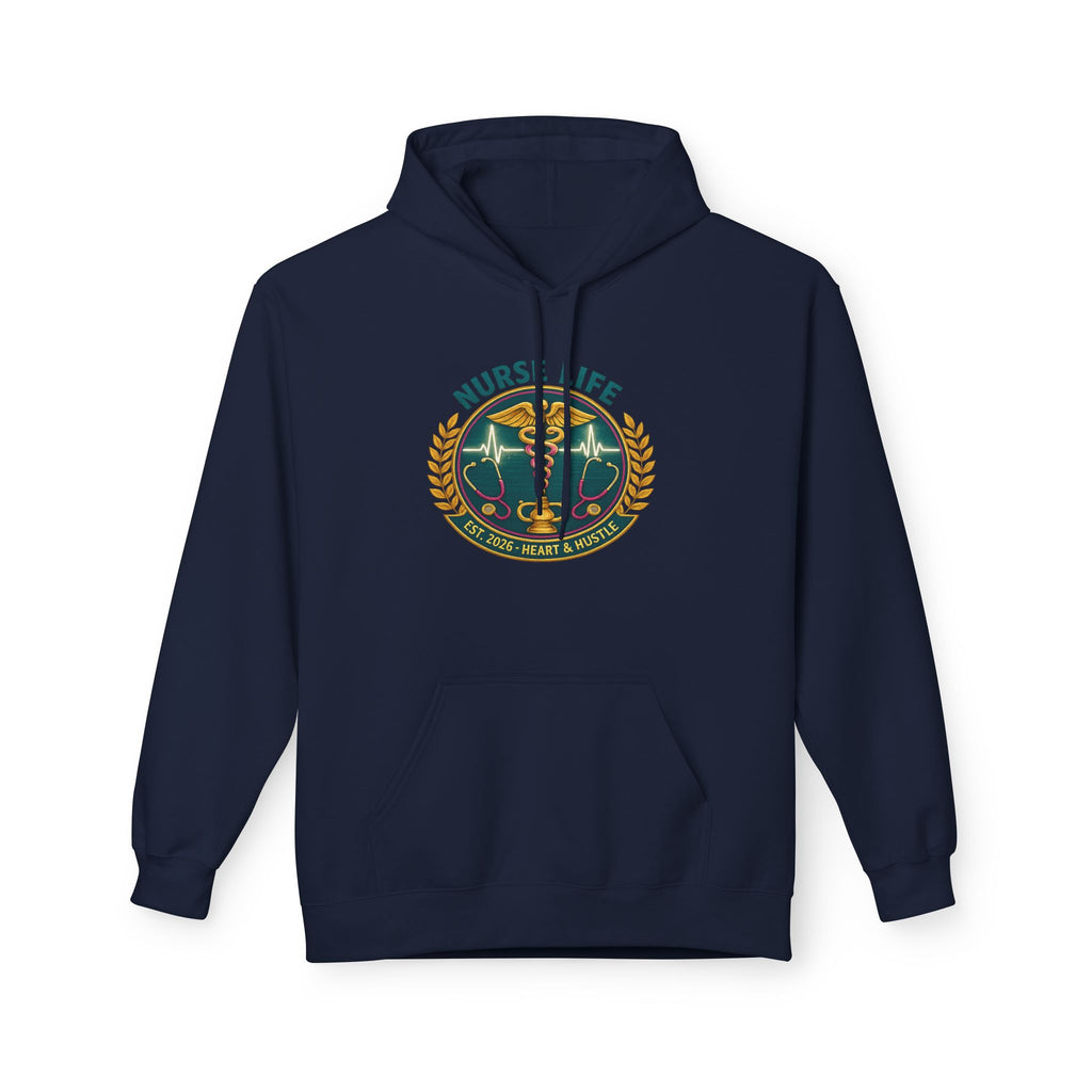 Nurse life hoodie 2026 grad gift nursing student sweatshirt heart & hustle