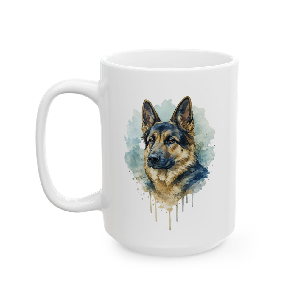 German Shepherds quoted Ceramic Mug, (11oz, 15oz) | Dog lover gift