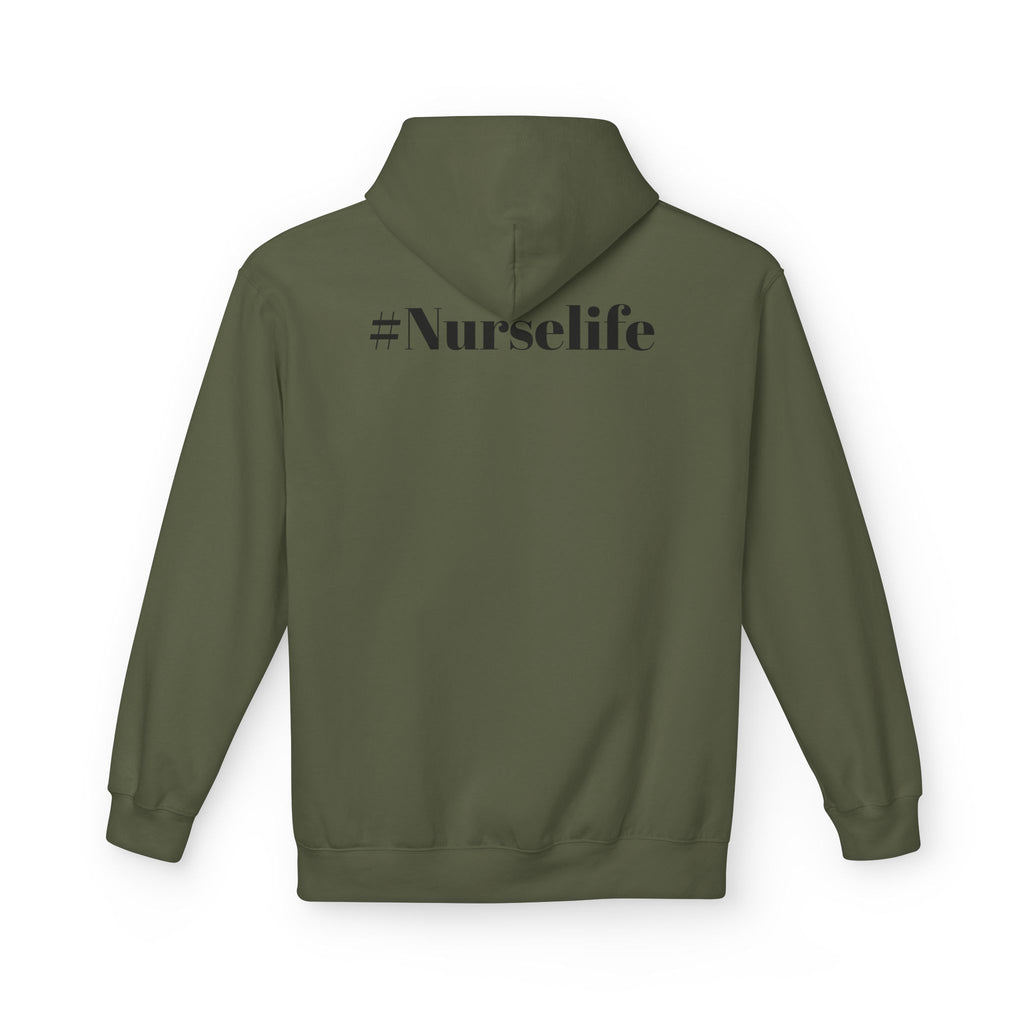 Nurse life hoodie 2026 grad gift nursing student sweatshirt heart & hustle