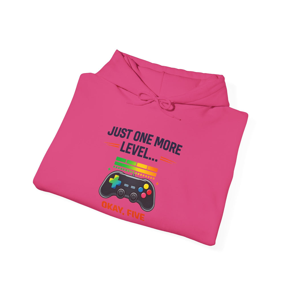 Gamer sweatshirt | remote control graphic | just one more level | Funny hoodie