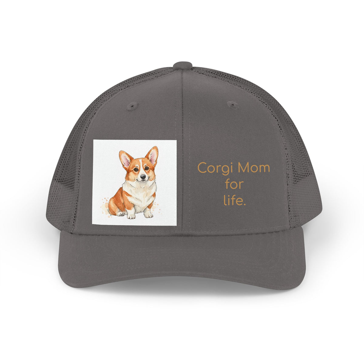 Corgi Mom for Life Trucker Hat | Cute Corgi Graphic corgi lover gift