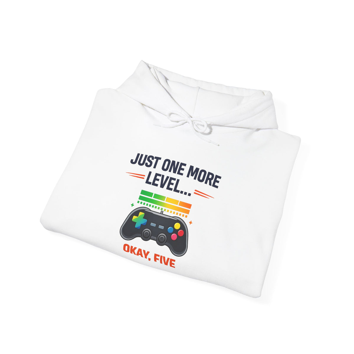 Gamer sweatshirt | remote control graphic | just one more level | Funny hoodie