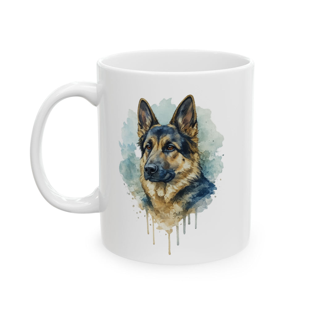 German Shepherds quoted Ceramic Mug, (11oz, 15oz) | Dog lover gift
