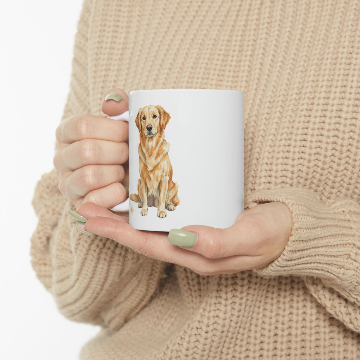Golden Retriever coffee Mug Sunshine wrapped in fur quote dog lover gift