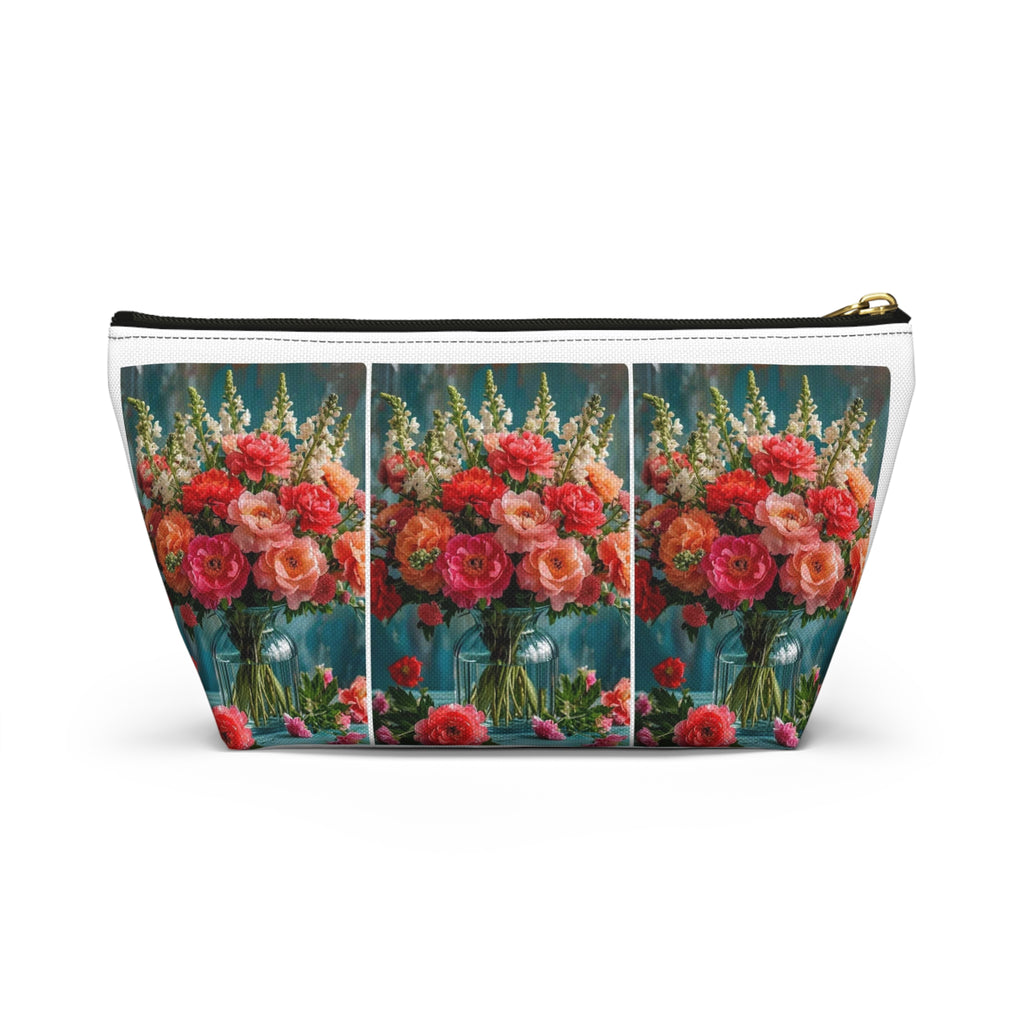 Floral Bouquet Toiletry Pouch Accessory Pouch makeup bag