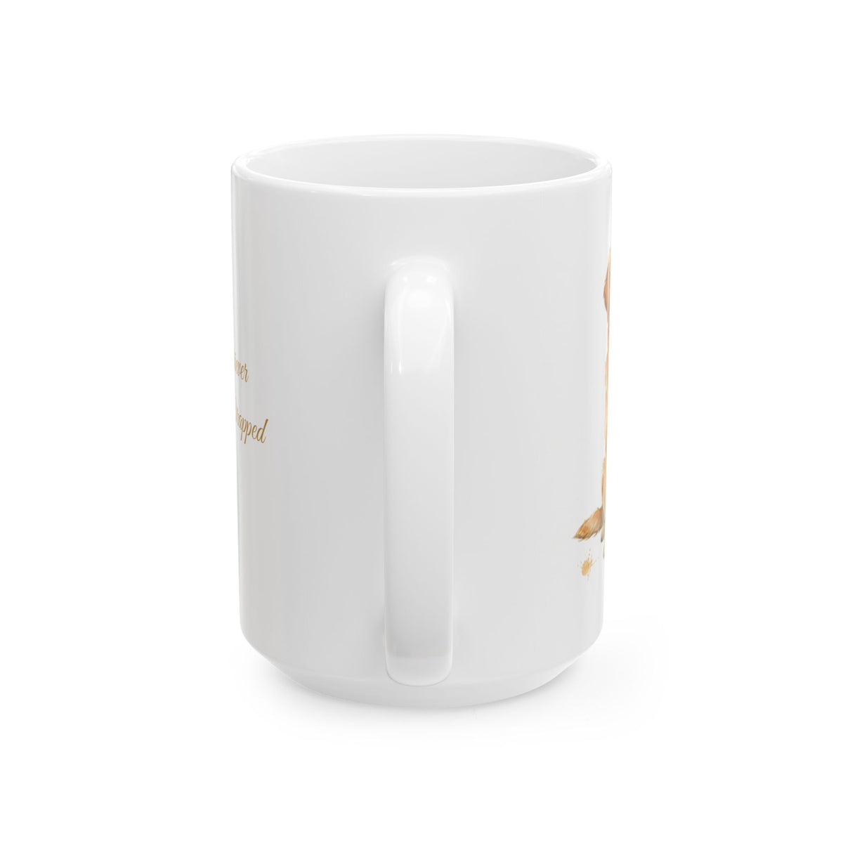 Golden Retriever coffee Mug Sunshine wrapped in fur quote dog lover gift