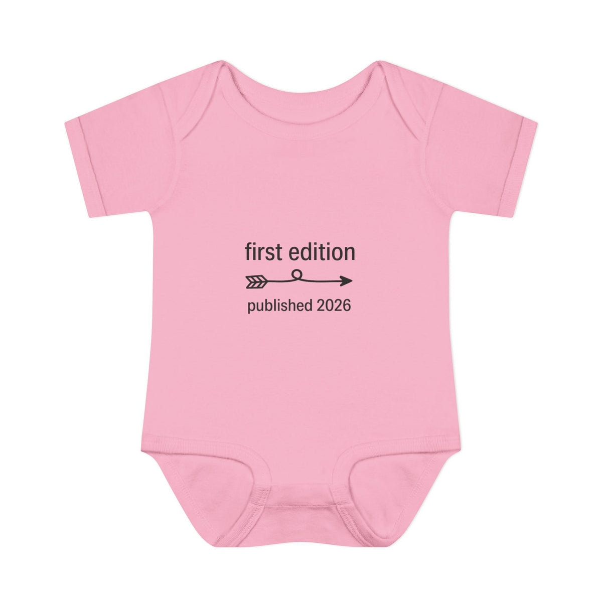 First Edition baby bodysuit 2026-baby announcement outfit-published 2026- gifts
