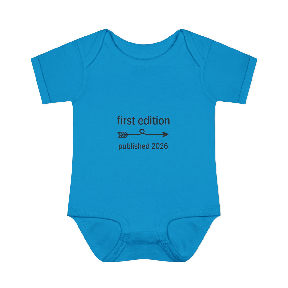 First Edition baby bodysuit 2026-baby announcement outfit-published 2026- gifts