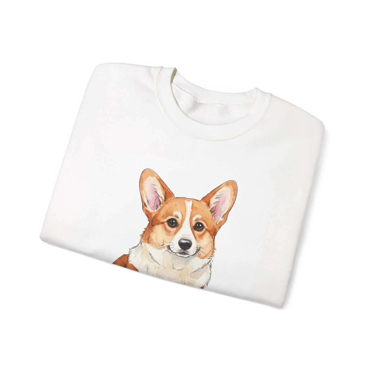 Corgi Love, Crewneck Corgi Graphic Corgie love on front and butt wiggles on back