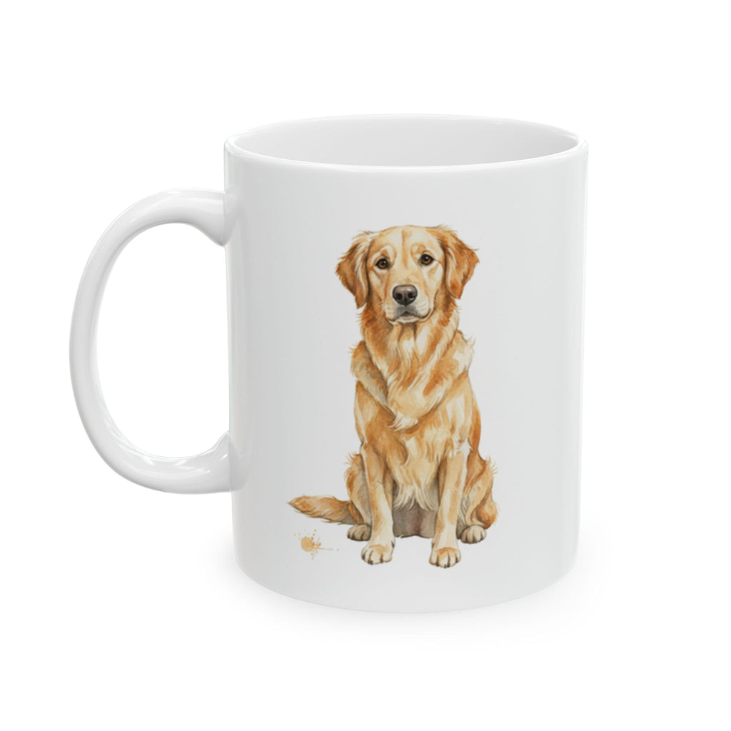 Golden Retriever coffee Mug Sunshine wrapped in fur quote dog lover gift
