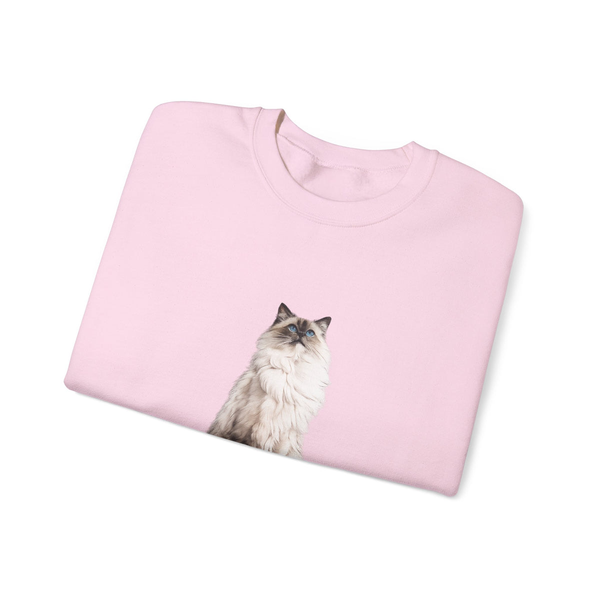 Ragdoll cat crewneck sweatshirt | cozy cat apparel | small-3xl