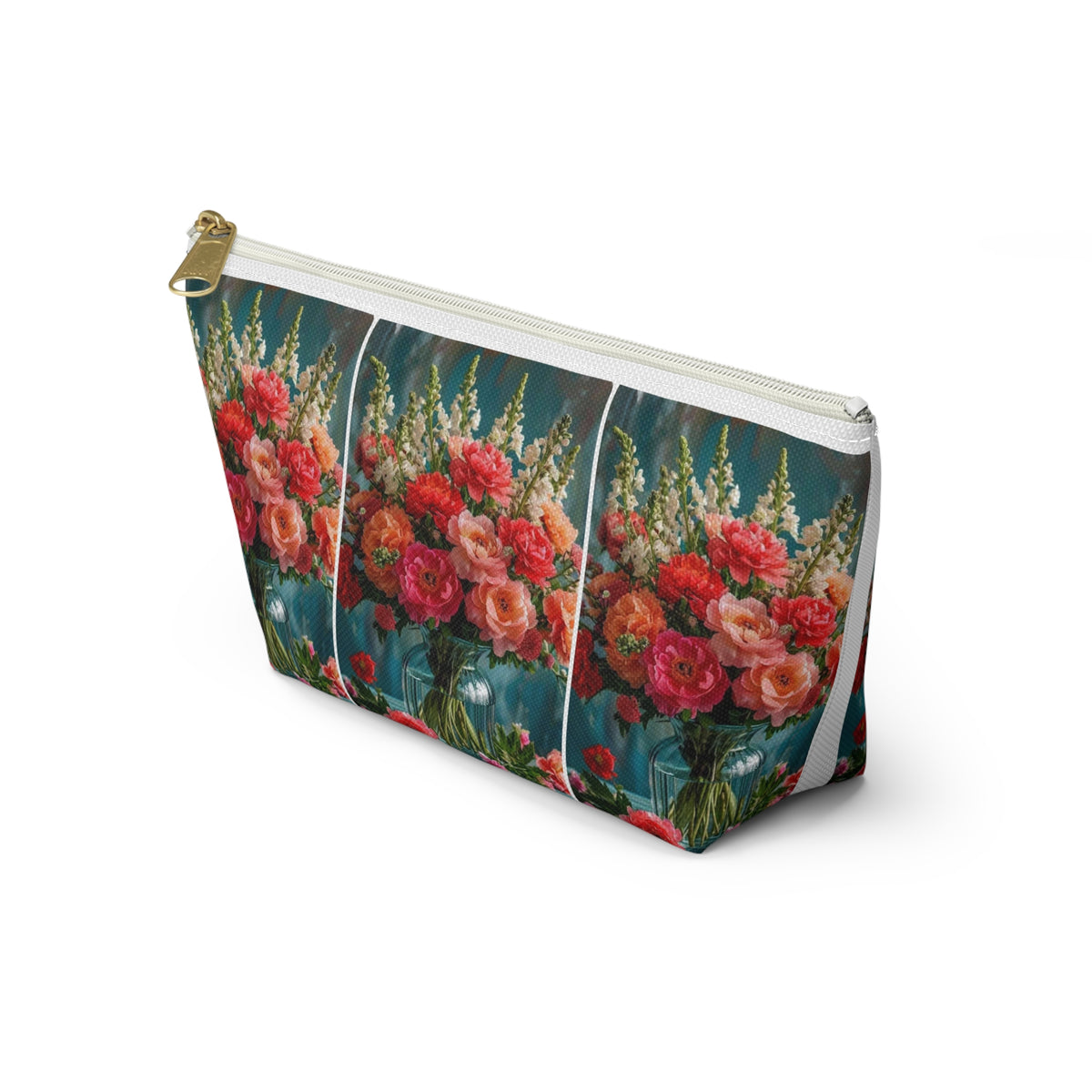 Floral Bouquet Toiletry Pouch Accessory Pouch makeup bag